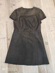 DENIM SUKIENKA ECO skóra czarna  38
