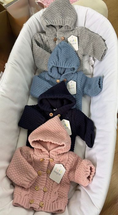 Casaquinhos de malha