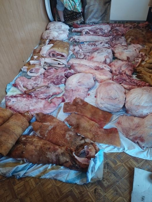 Тушка домашньої свинини.