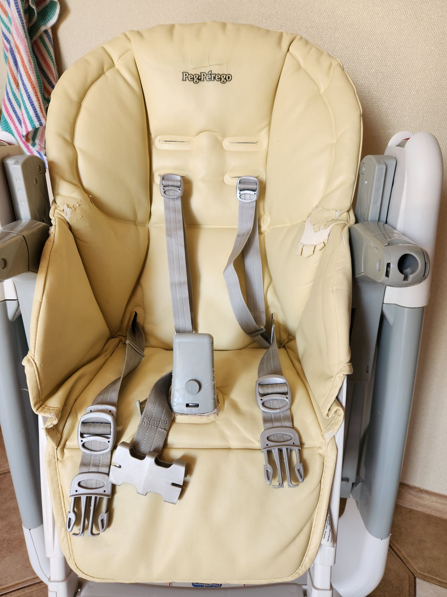 Стульчик-качалка Peg-Perego Tatamia Follow Me Paloma+2 чехла в подарок