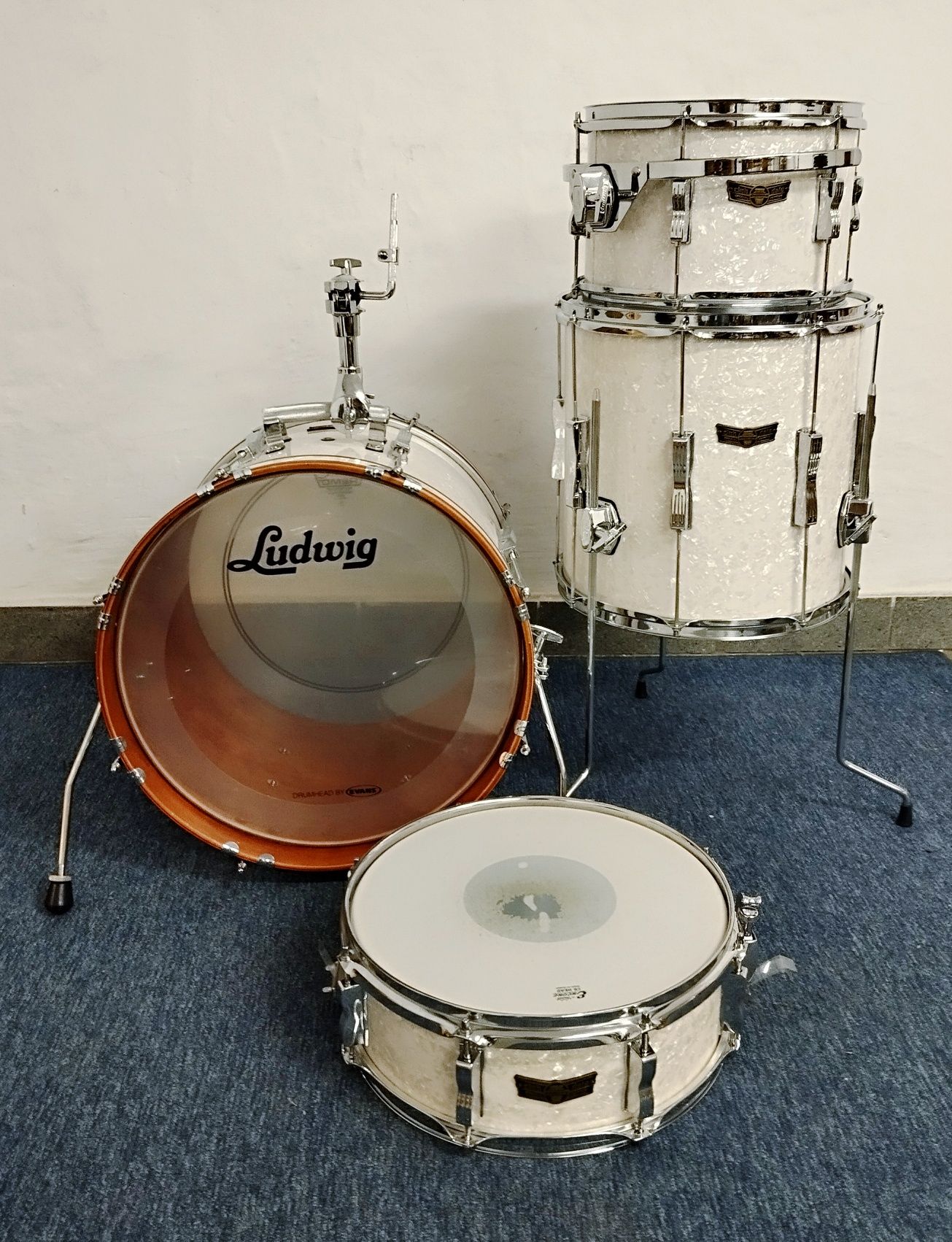 Perkusja Ludwig Club Date SE 18,12,14 + werbel, shellset