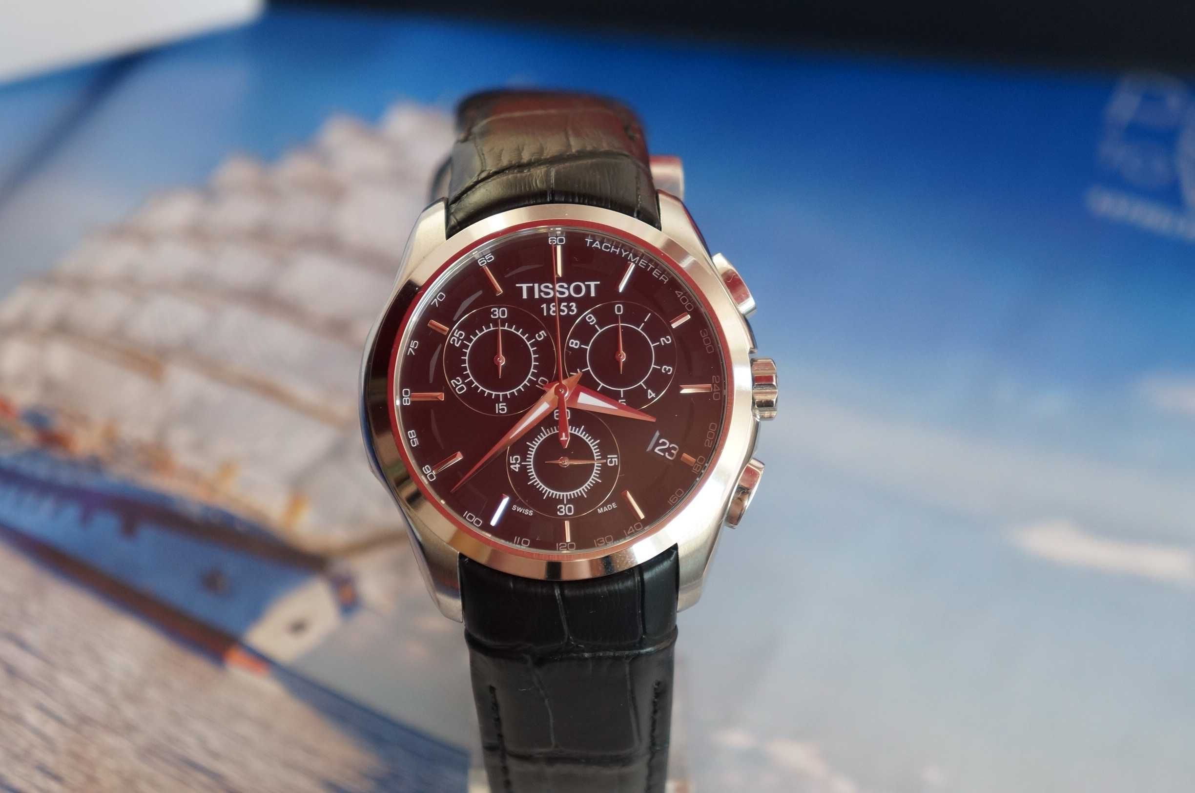 Чоловічий годинник Tissot COUTURIER CHRONOGRAPH T035.617.16.051.00