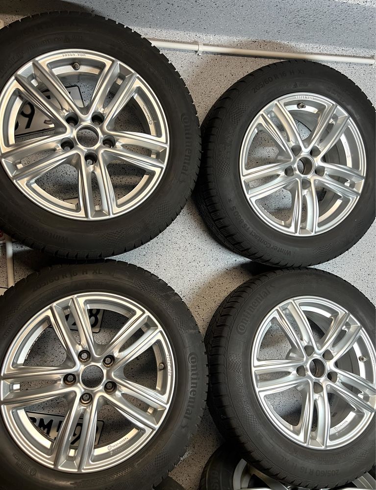 Felgi KBA 49464/ BROCK 5x112 r16 / CONTINENTAL Winter Contact TS860S