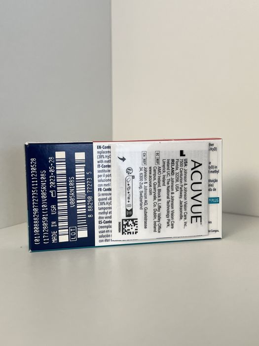 2 тижневі Контактні лінзи ACUVUE OASYS with HYDRACLEAR Plus(6штук)