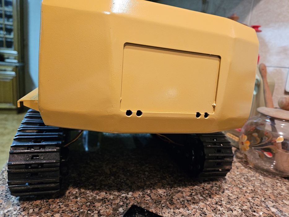 Giratória Hidráulica 390F escala 1/14 modelismo