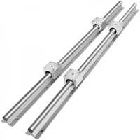 Guia Linear 2PCS 1500mm SBR16 e 4PCS SBR16UU