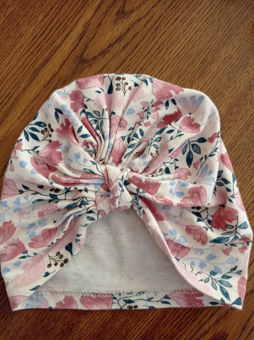 Turban czapka dla dziewczynki w wieku 1-2 lata