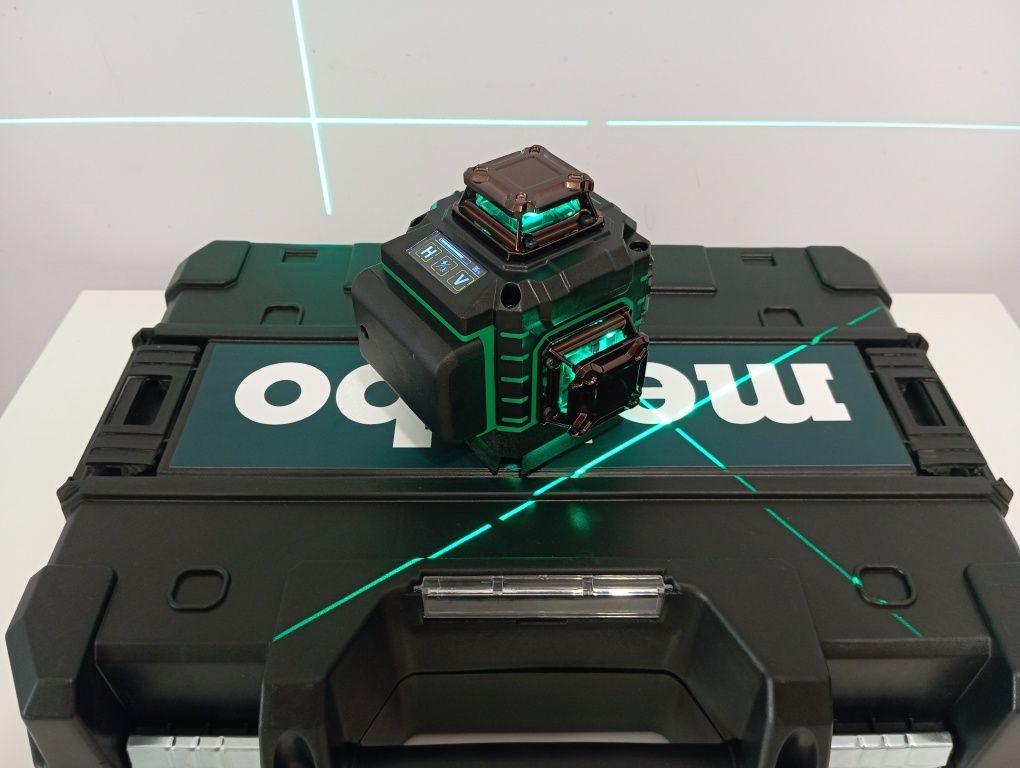 Metabo 4D новинка 2025! Кейс. Лазерний рівень. Лазерный уровень. 2 АКБ