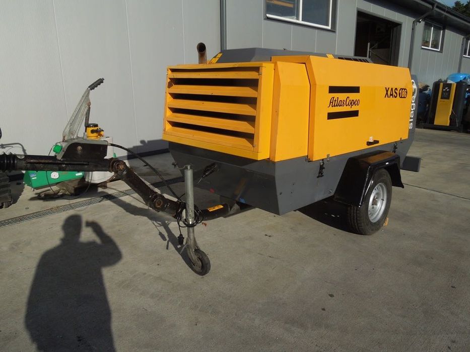 Kompresor przewoźny ATLAS COPCO XAS 186 maszyna po pełnym serwisie!!!