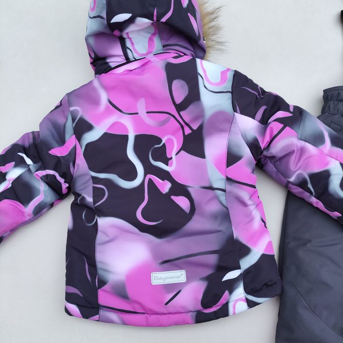 Зимовий термо комбінезон для дівчаток на зріст 86,92,98,104,110