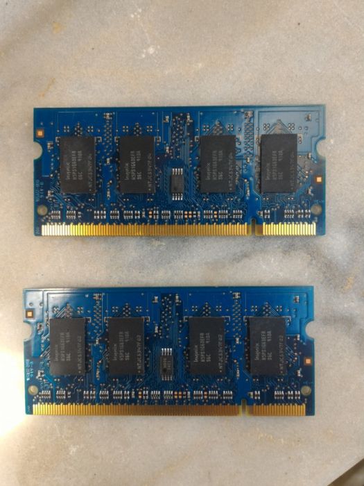 Memória RAM 1GB x 2