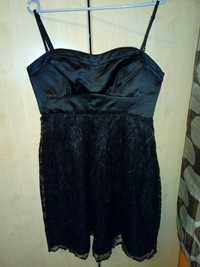 Sukienka Czarna Mini elegancka