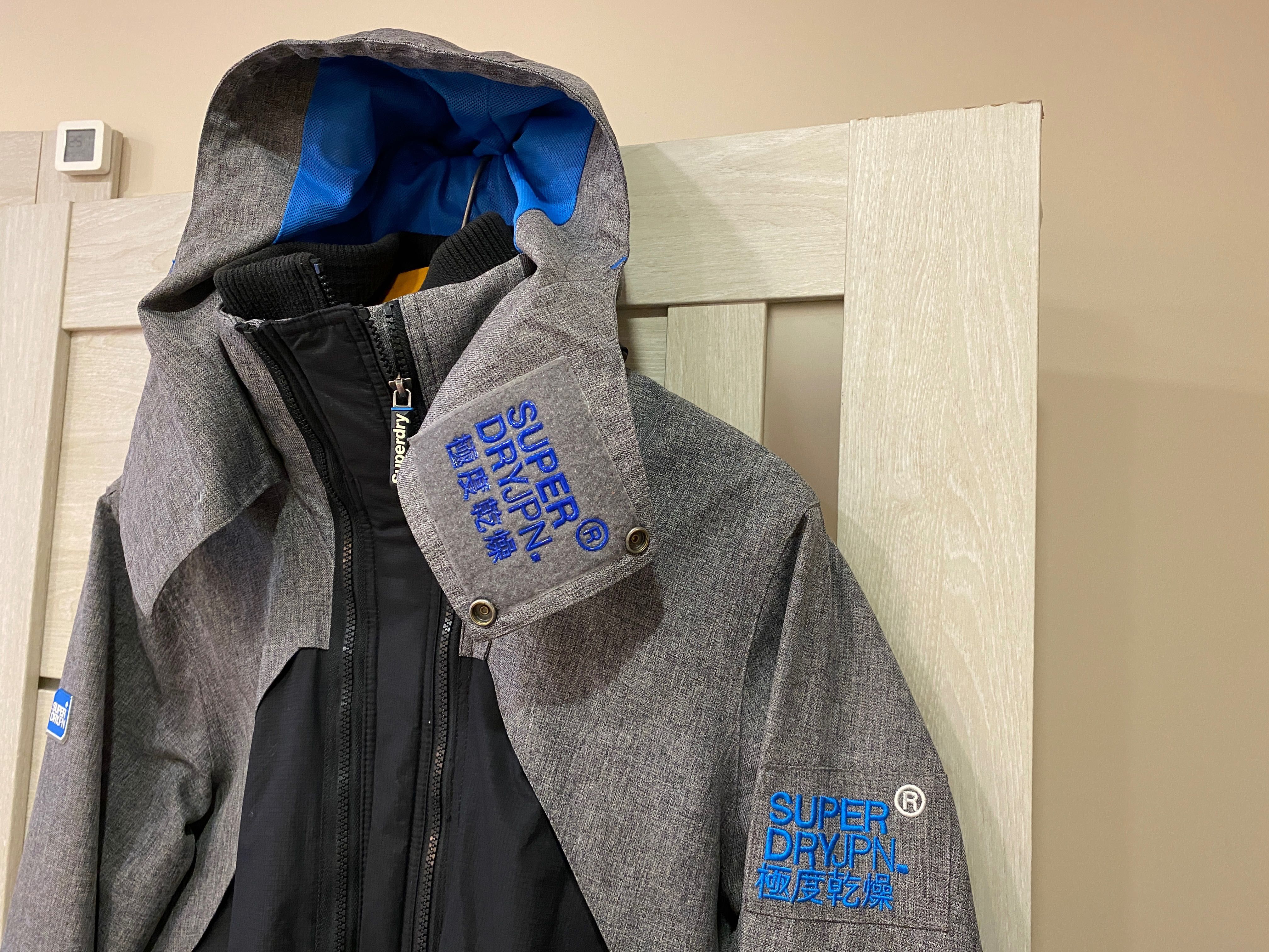 Куртка SuperDry Hooded Wind Hybrid Jacket (L) Оригінал