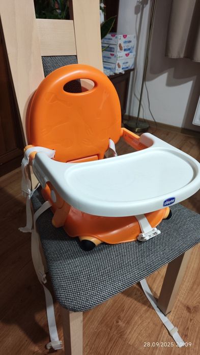 Chicco pocket snack, krzesełko do karmienia turystyczne