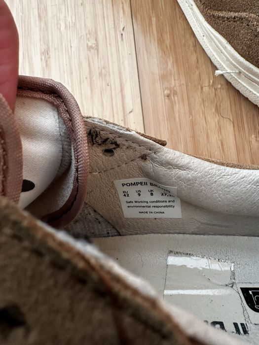 Sapatilhas Pompeii brand ELAN SUEDE HYDRO CAYENNE 42
