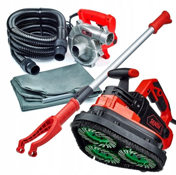 Wynajem Szlifierka do betonu SENDI TRIPPLE GS 2450W z Odpylaniem