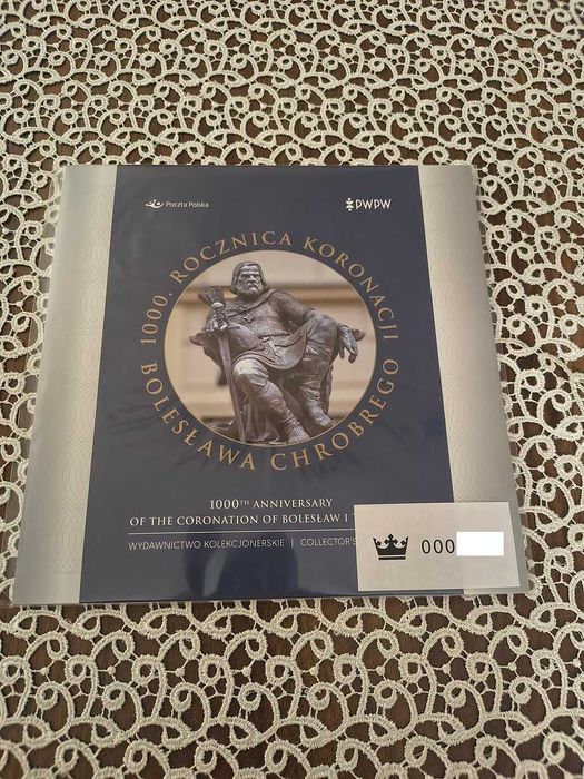 Rocznica Koronacji Bolesława Chrobrego walor PWPW i PP