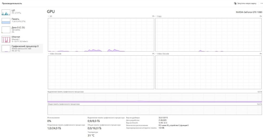 Игровой ПК iGame GTX 1080 8GB/32GB DDR4/Ryzen 5 3500/Монитор 165ГЦ 2К