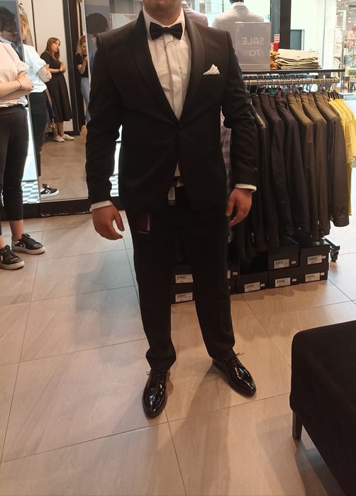 Garnitur ślubny smokingowy Paco Lorente zestaw