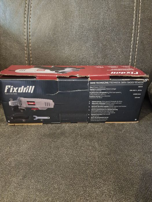 Nowa Szlifierka kątowa 500W Fixdrill