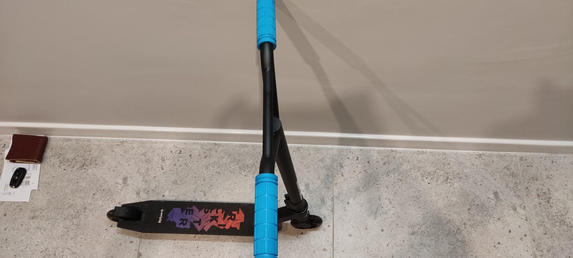 Hulajnoga Street Surfing Trickster Black Gum