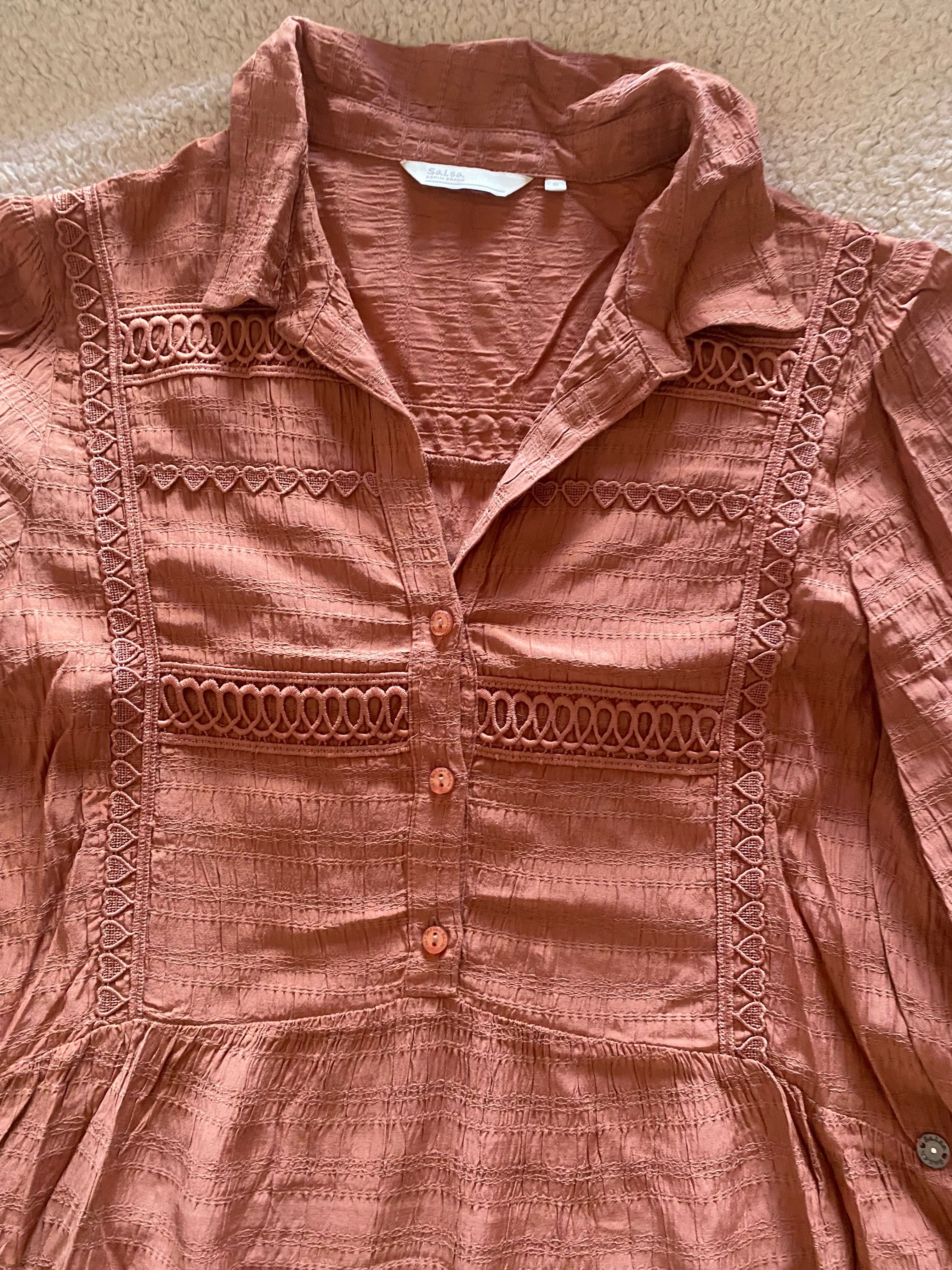 Vestido Salsa, cor de rosa
