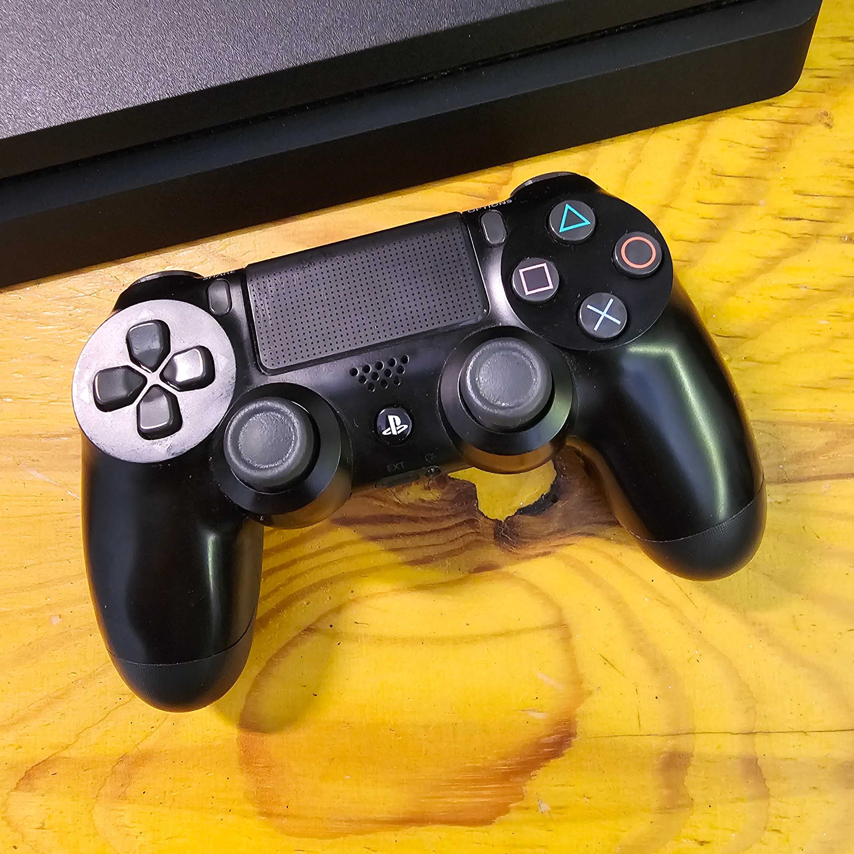 Konsola PLAYSTATION 4 PS4 SLIM 1TB 1x Kontroler HDMI Stan Bdb+ 9/10