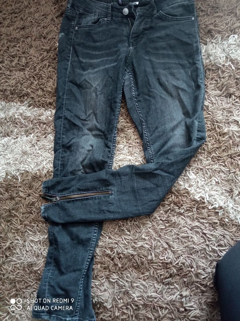 Spodnie jeansowe  2 pary