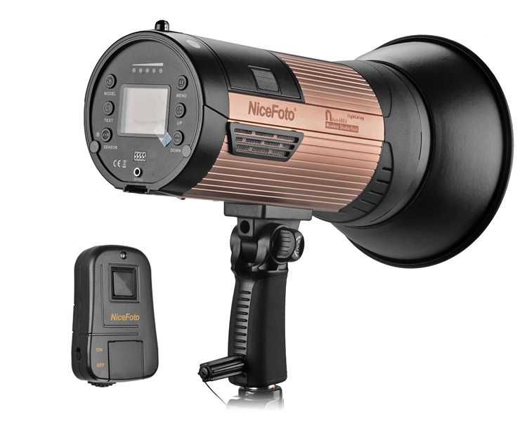 Бездротовий портативний спалах NiceFoto nFlash 680A потужністю 600 Вт.