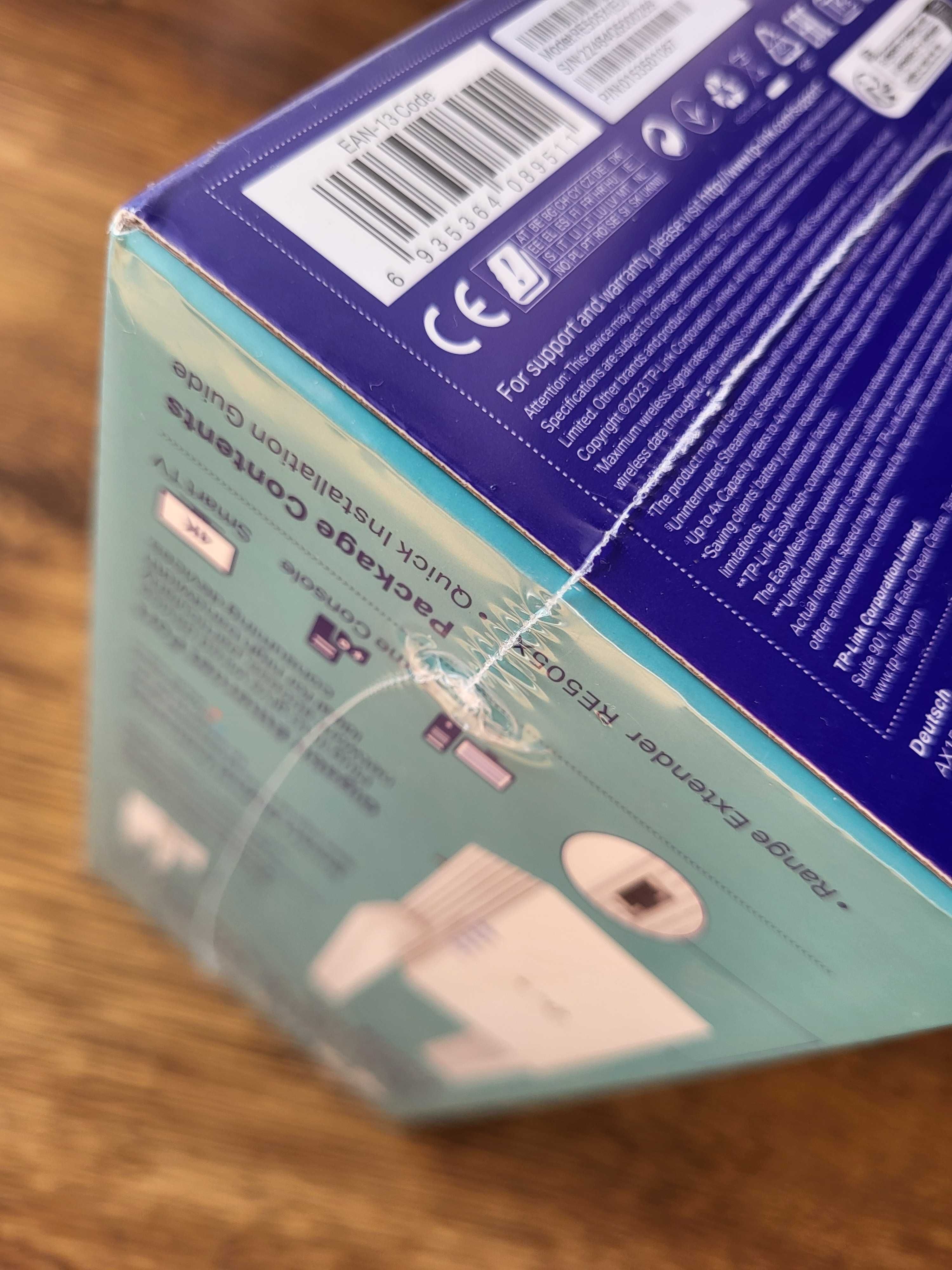 RE505X AX1500 tp-link, Wi-Fi 6 Range Extender tp link wzmacniacz