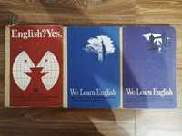 "English? Yes.", "We Learn English" - zestaw 3 książek