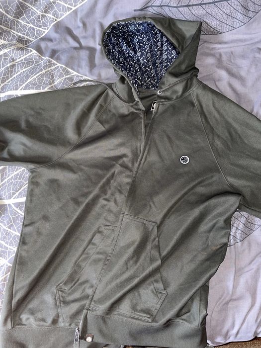 Zip (зип) худи pretty green XXL