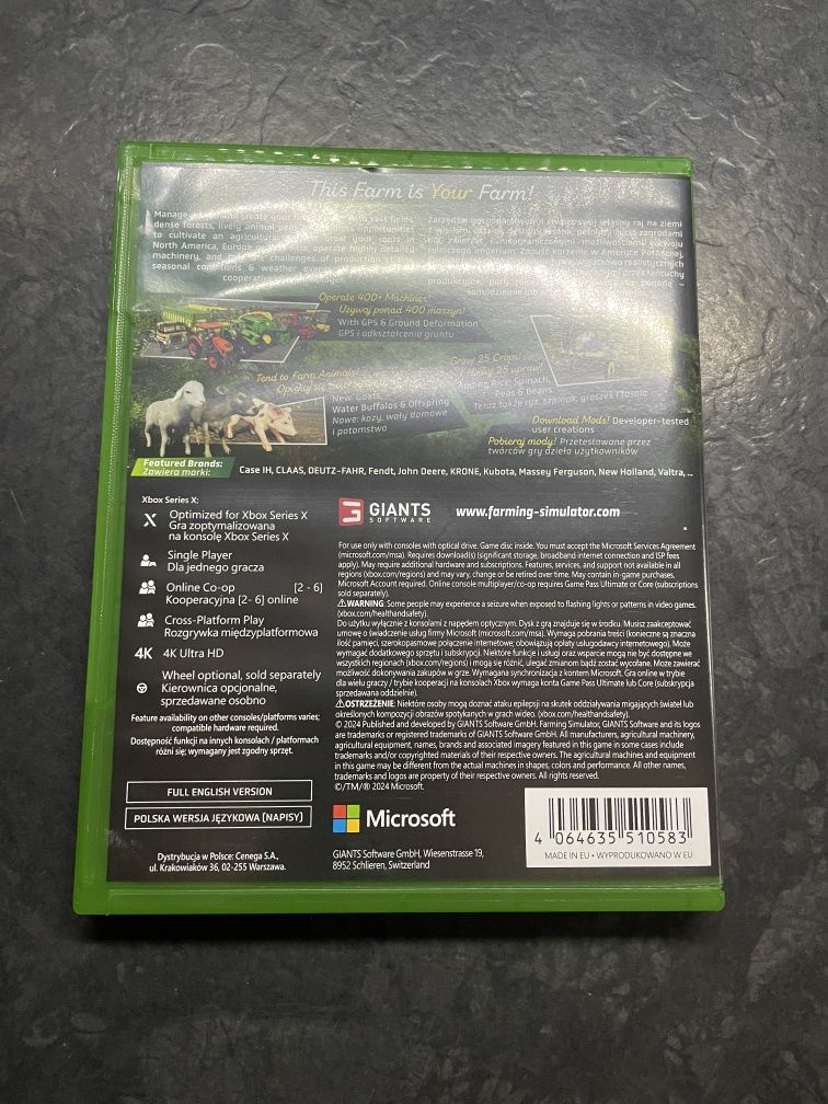 Farming simulator 25 Xbox series X