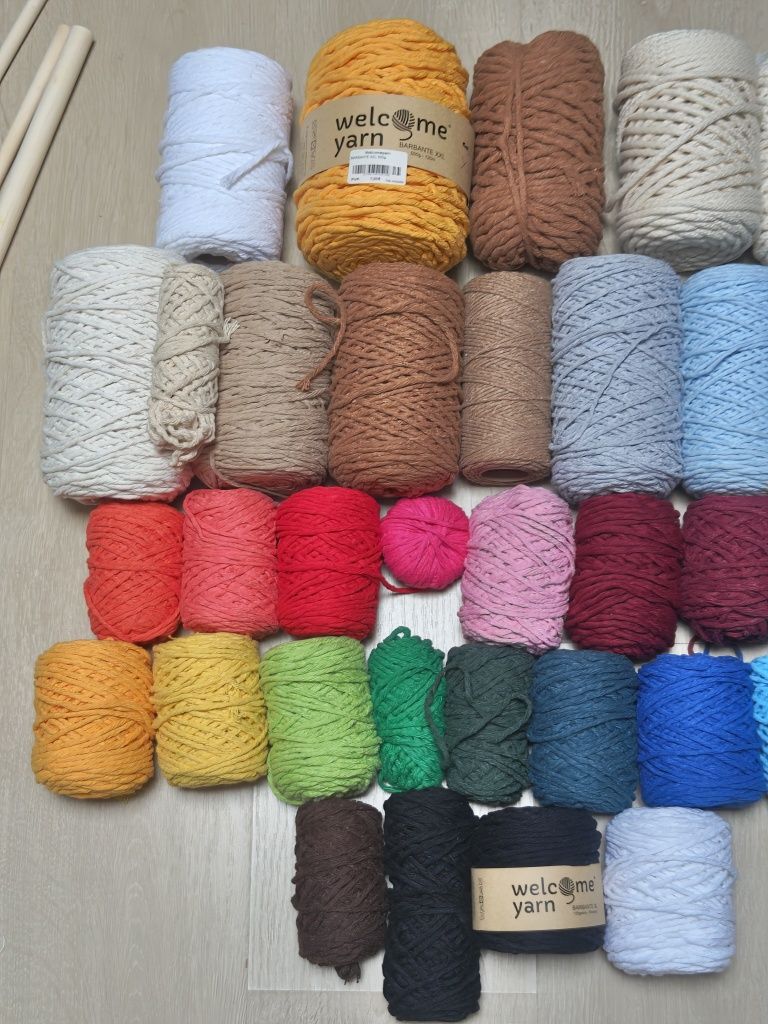 Lote Barbante XL e XXL 40 cores