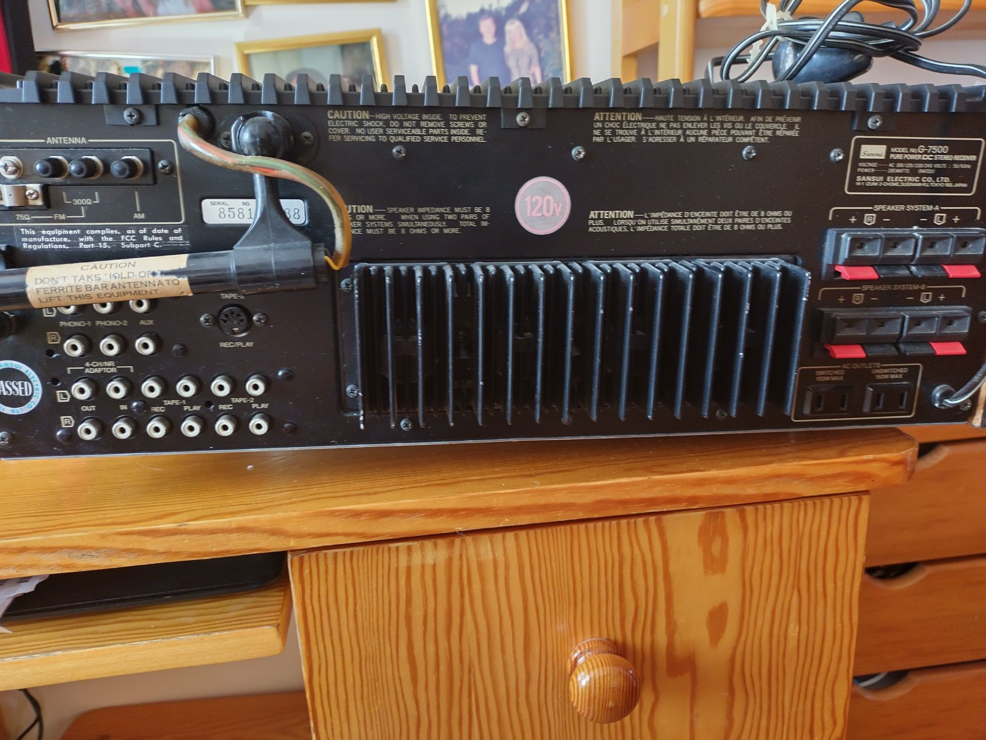 Amplituner Sansui G7500