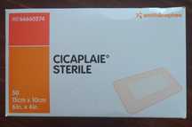 Opatrunek jałowy samoprzylepny Cicaplaie Sterile 15x10cm. 50szt