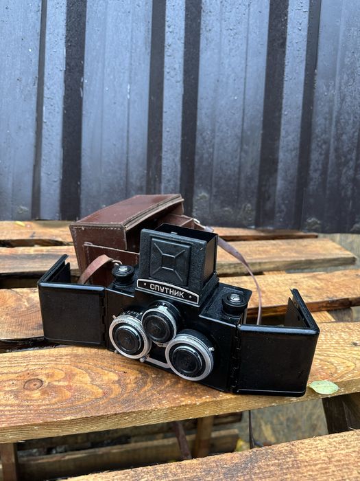 Стерео Спутник, фотоаппарат.