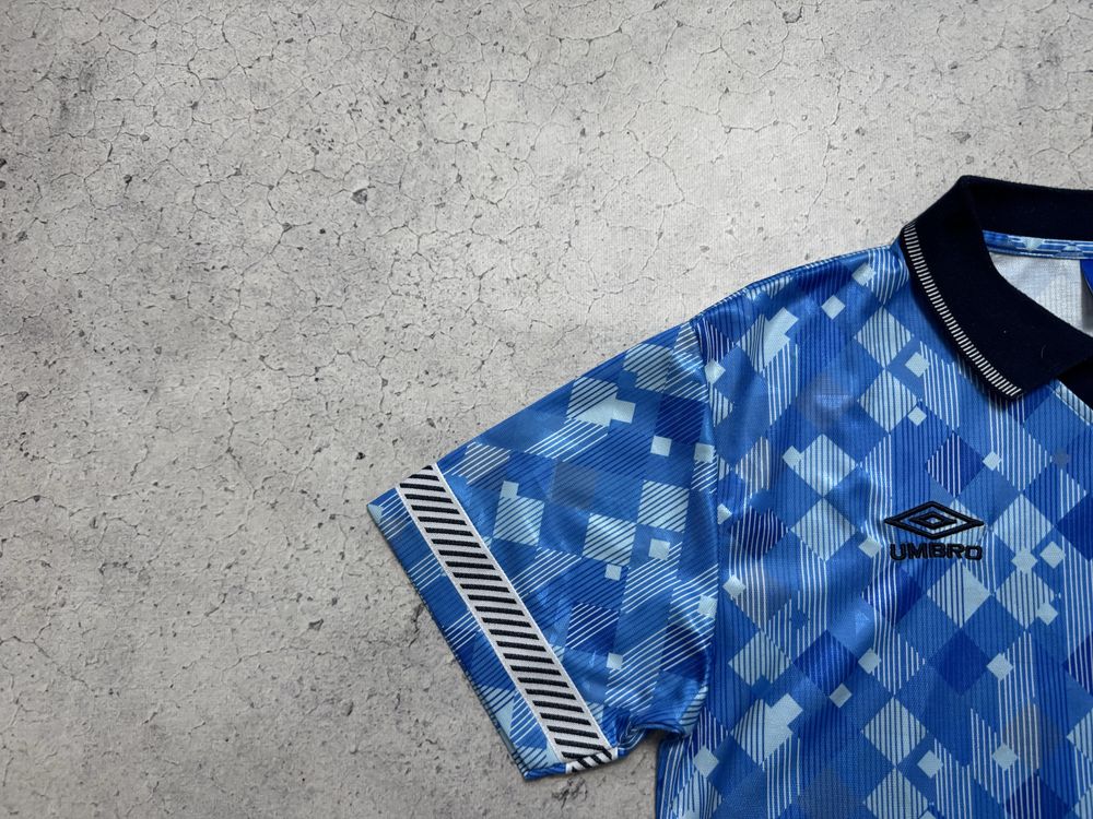 Мужская Футбольная Футболка Umbro England Team Vintage 90-х Винтаж