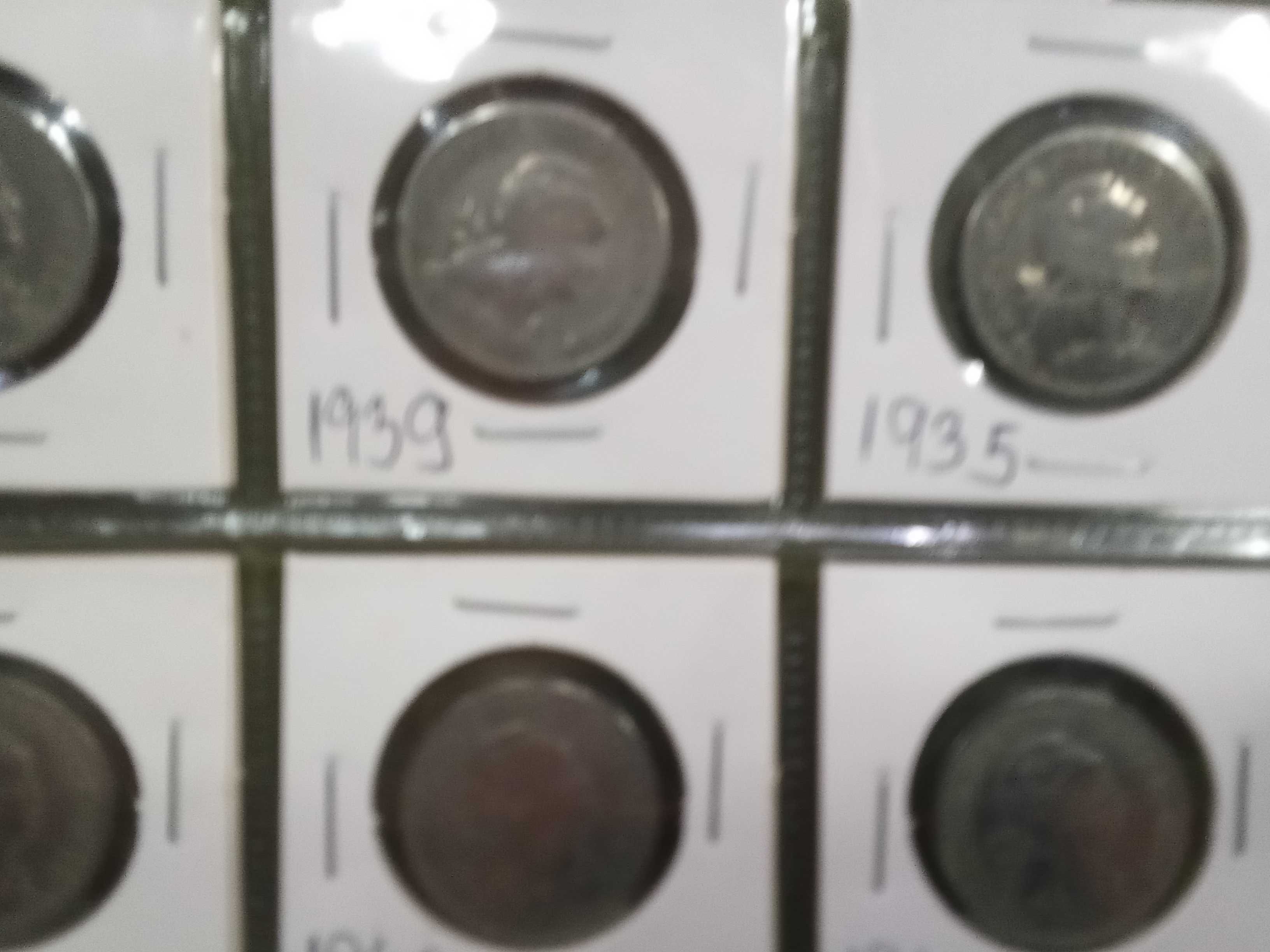 Coleção completa 22 moedas 1$00 Alpaca de 1927 a 1968, com a de 1935.