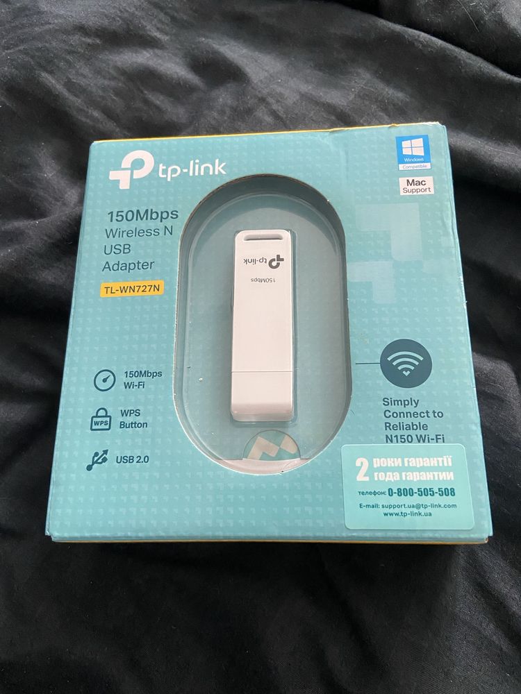 tp-link 150 mbps Wireless N USB Adapter TL wn727n