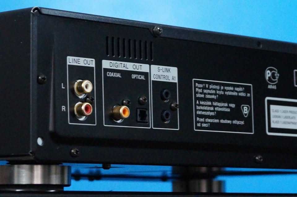 Odtwarzacz płyt cd SONY CDP-XB820 QS z pilotem JAK NOWY gwarancja