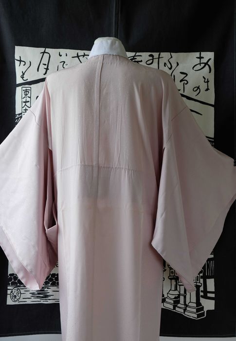 Juban bielizna pod kimono z Japonii róż w kropki