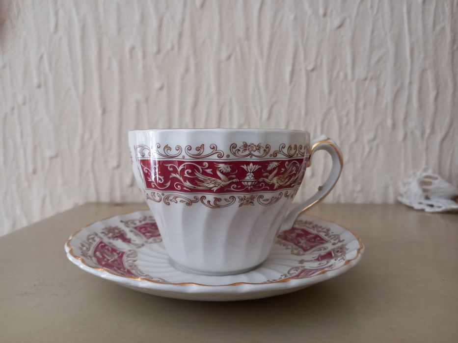 Serviço inglês Ironstone Ware by MYOTT de chá, leite e café