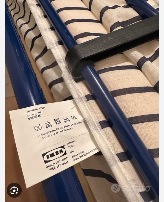 Cama dobrável IKEA sandvika 12334, com colchão. Praticamente novas