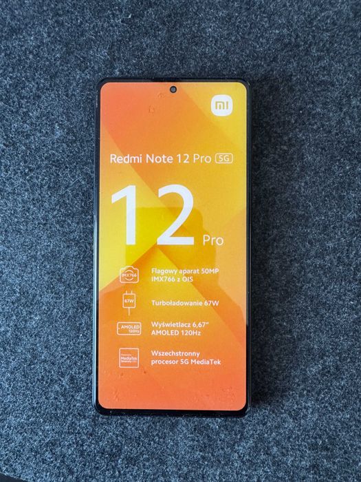 Atrapa telefonu Xiaomi Redmi note 12 pro 5g