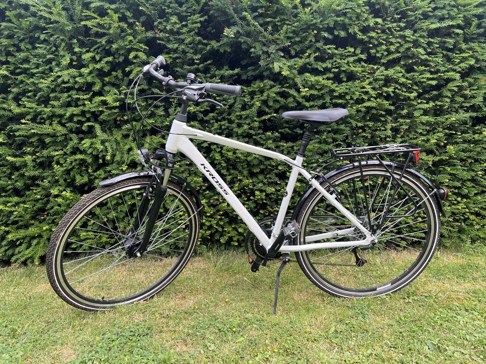 Rower trekkingowy Kross Trans 4.0 – rama 19” (M), stan bardzo dobry