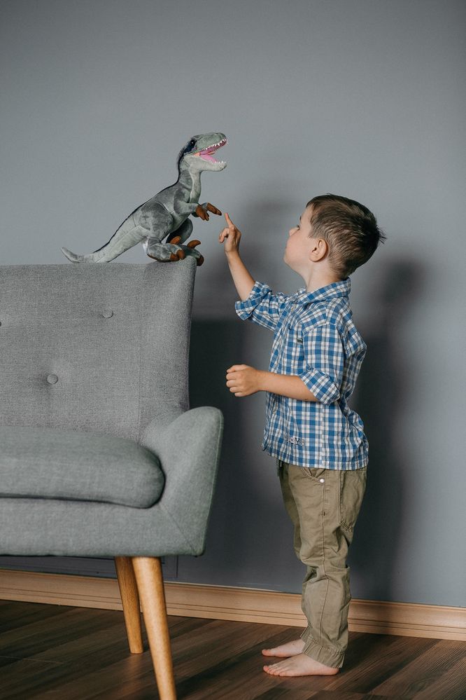 Динозавр Тиранозавр мягкая игрушка