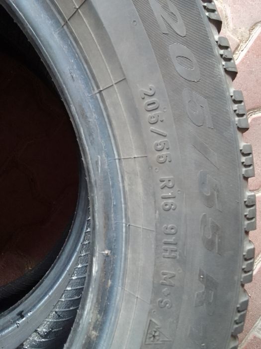 Cena za 2 Opony zimowe 205/55r16 PIRELLI 2022r 6mm