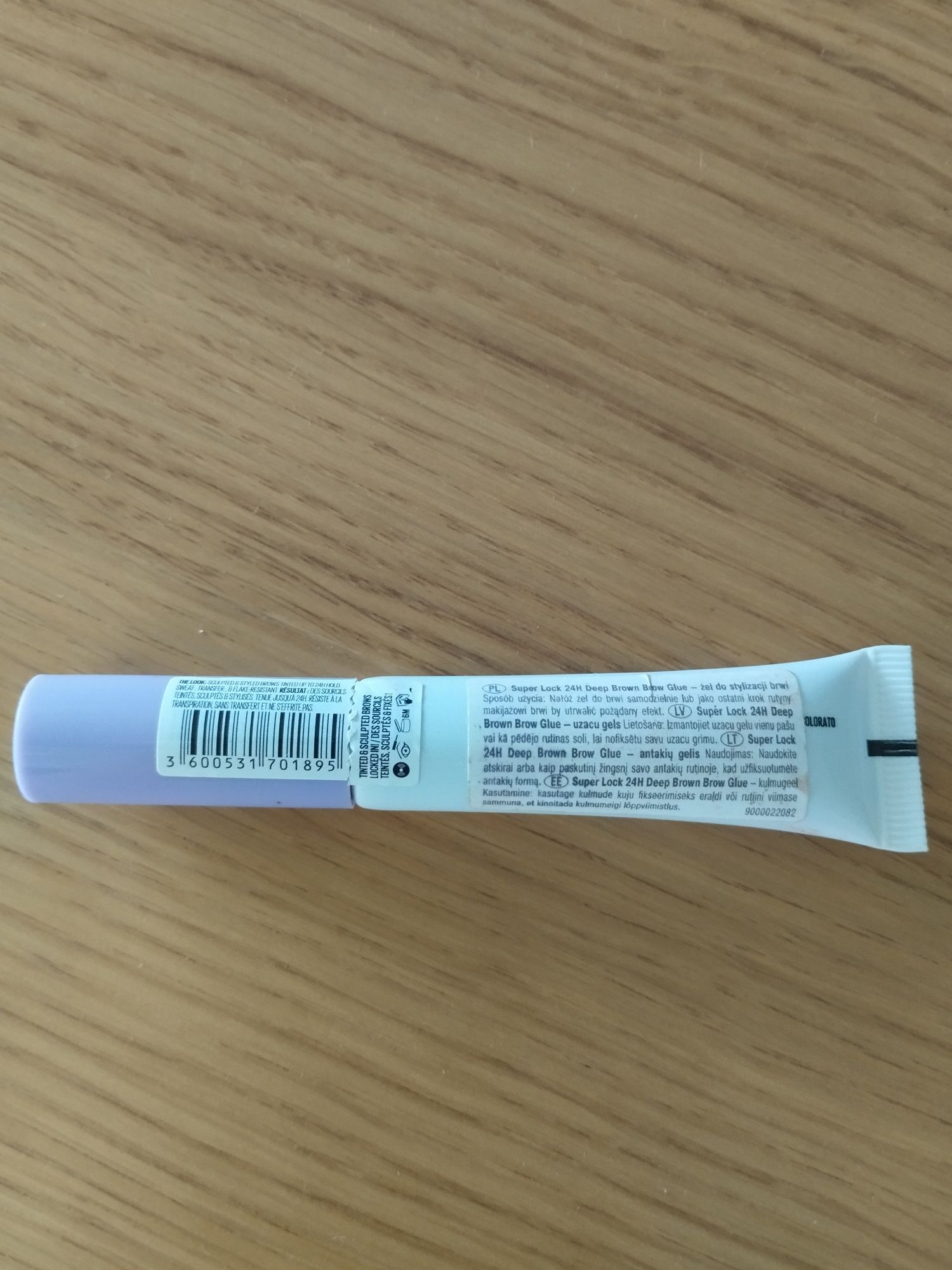 Maybelline new york super Lock tinted brow glue gel