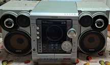 Aparelho de Som Samsung , 3 discos , CD + 2 Colunas